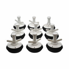 9x Nylon Mechanical Pipe Test Plug Bung with 13mm Bypass 92mm to 105mm - Twin Eagle Imports