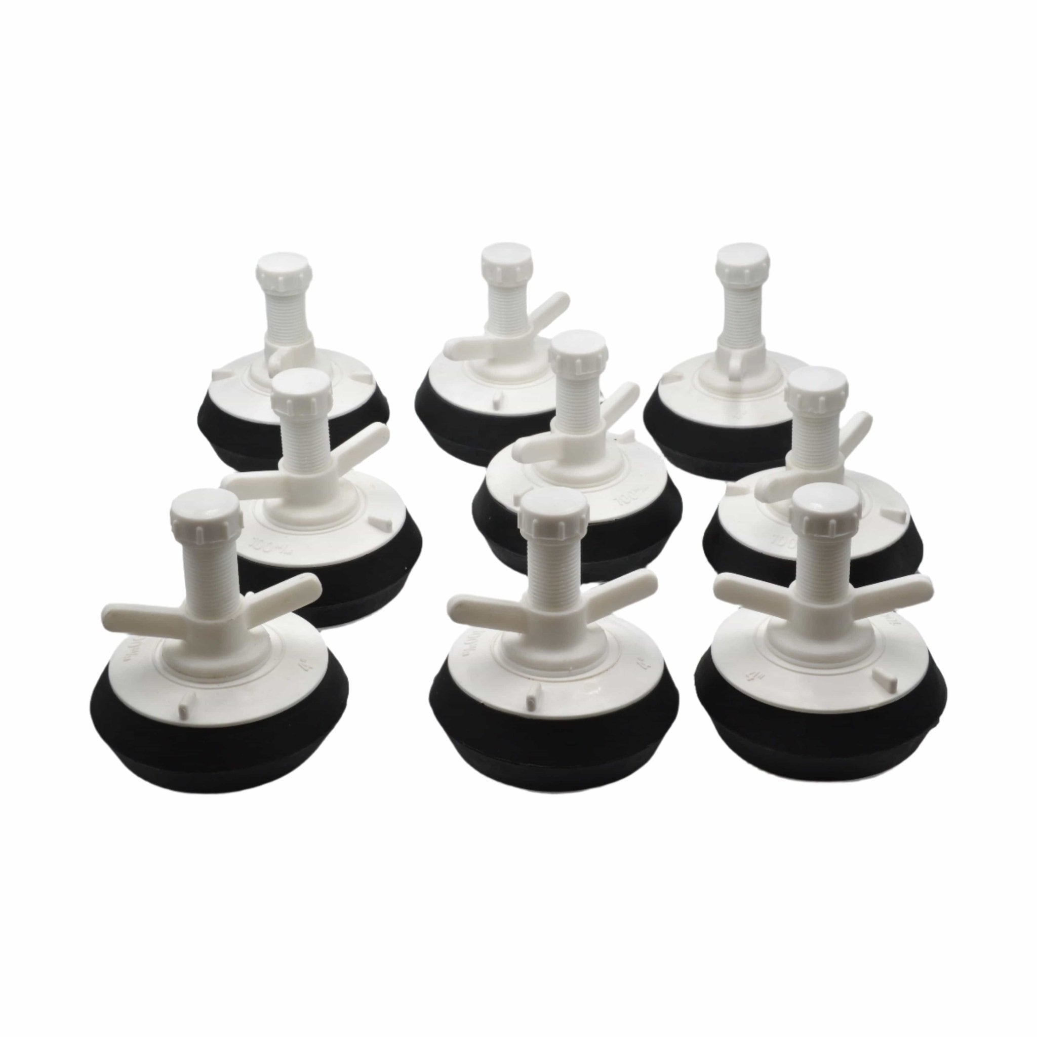 9x Nylon Mechanical Pipe Test Plug Bung with 13mm Bypass 92mm to 105mm - Twin Eagle Imports