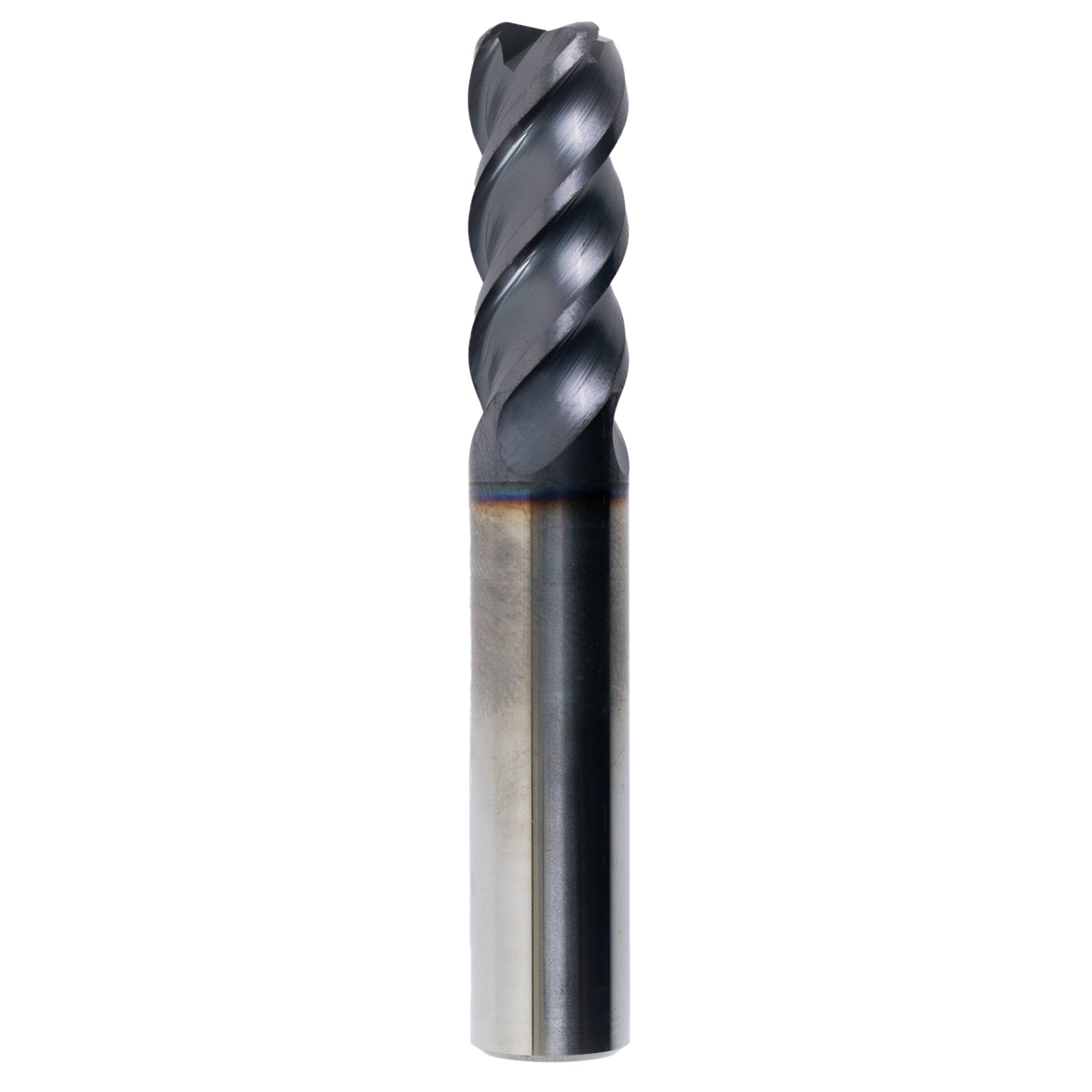 Best Carbide Short Series Corner Radius 12mm 4 Flute End Mill Nano Coated