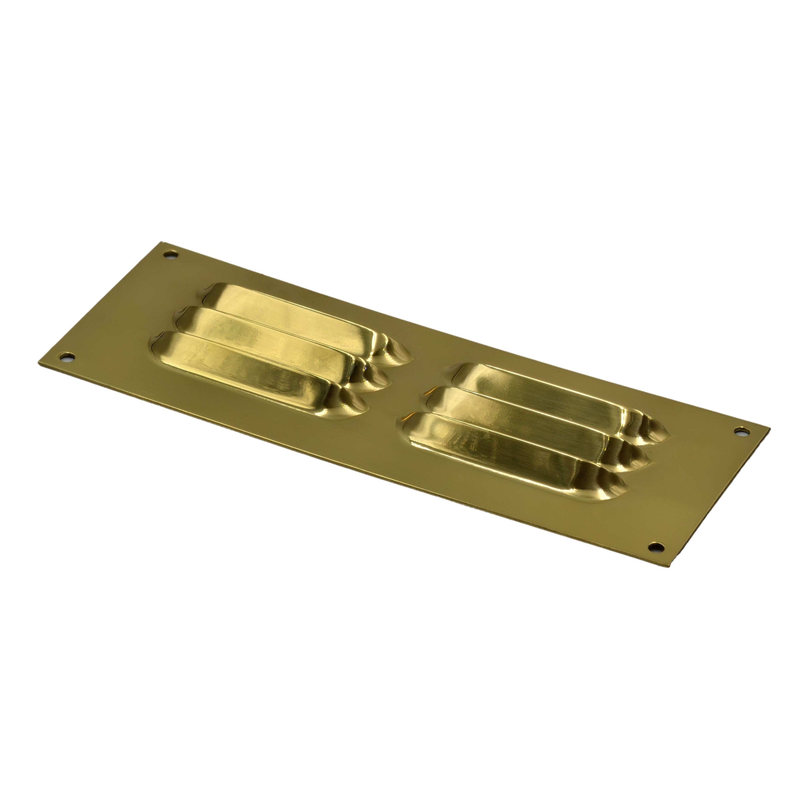 Haron B981  Brass Louvered Vents 140 x 50mm