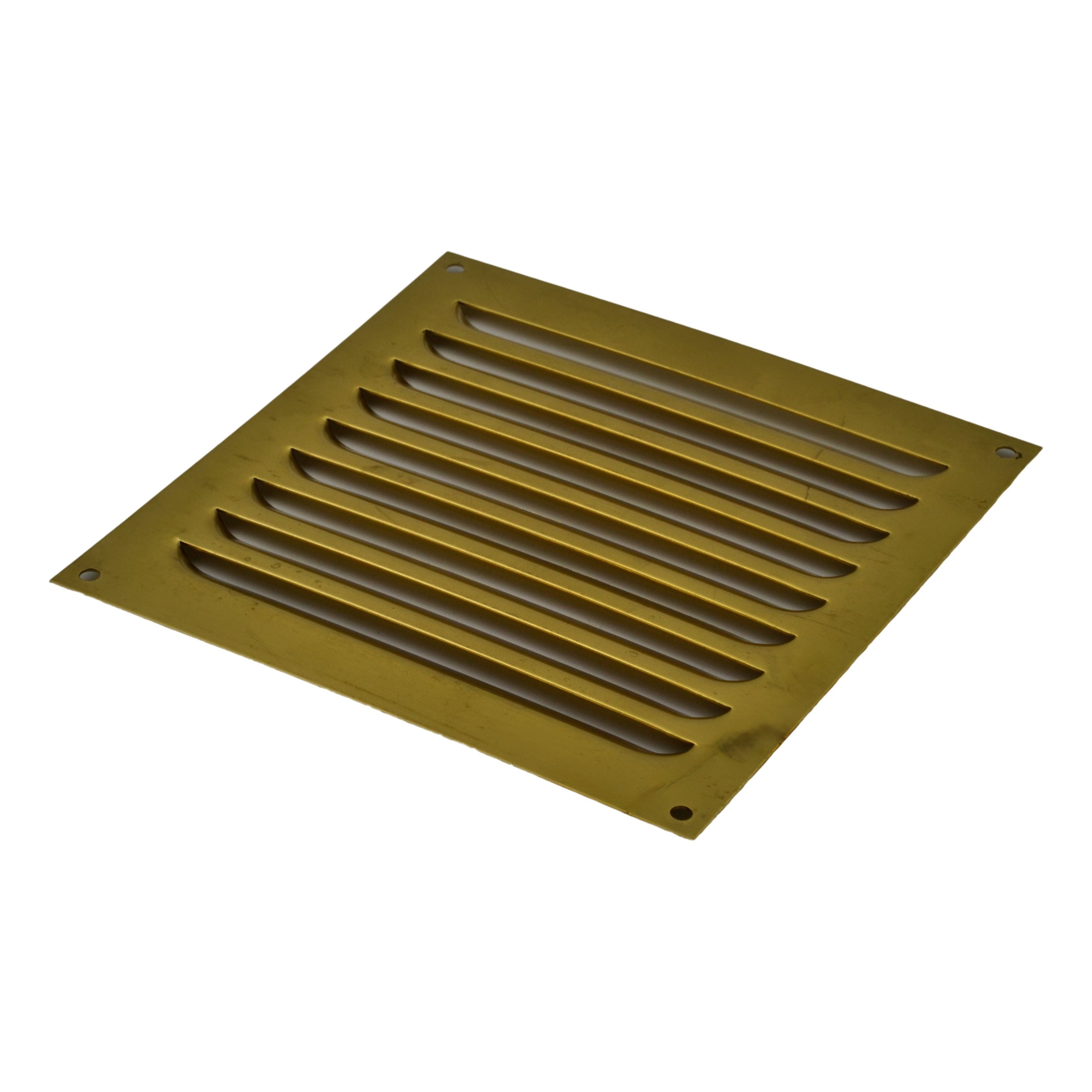 Haron B985  Brass Louvered Vents 150 x 150mm