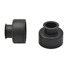 X2 Bulk Flush Pan Cone Single Skirt Black 40mm