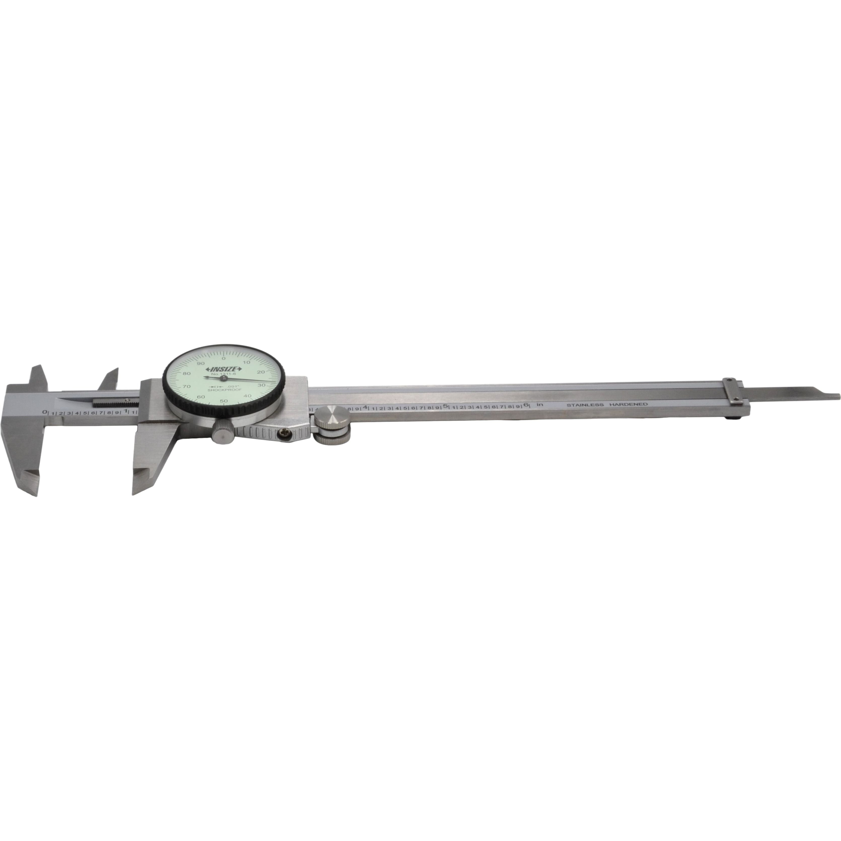 INSIZE Imperial Dial Caliper  0-6" Range Series 1311-6