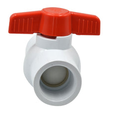 x4 PVC Pipe Female/Female 1 1/4" NPT Thread Ball Valve