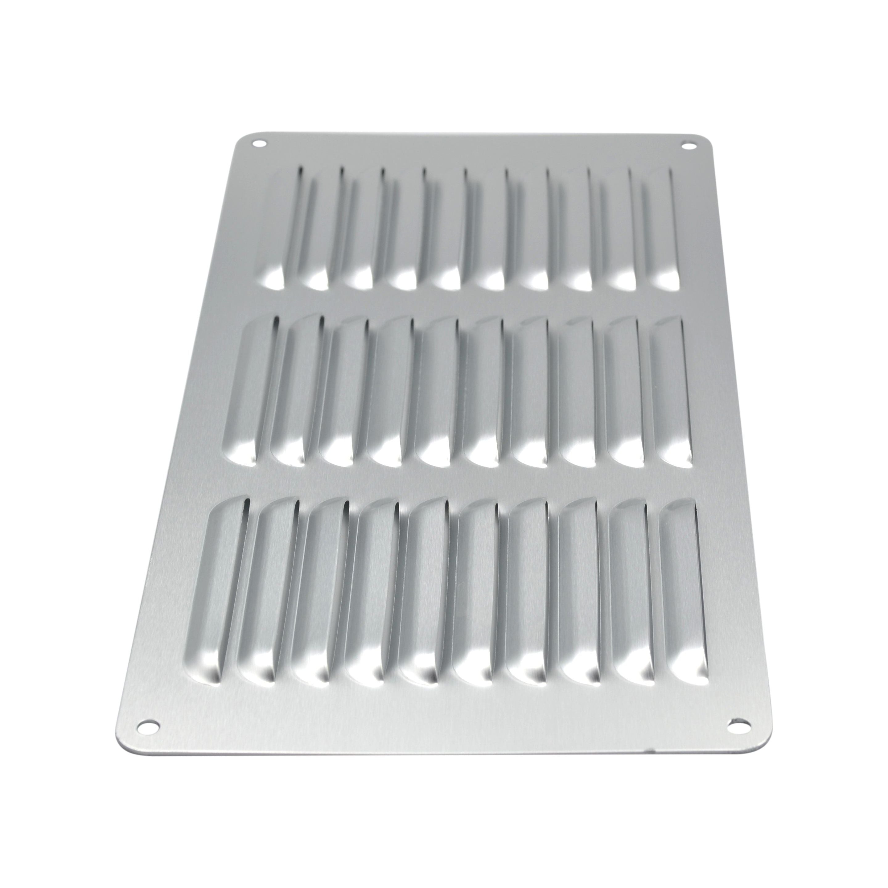 Haron 3001S Aluminium Vents –  Anodised Silver 300 x 150mm Pack of 2