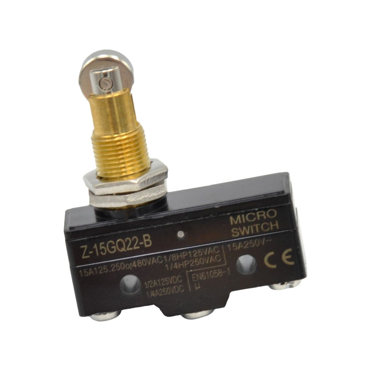 Z-15GQ22-B Roller Plunger Screw Terminal Micro Limit Switch