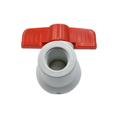 1pcs PVC Pipe Female/Female 1/2BSP Thread Ball Valve