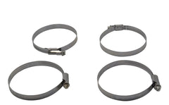 4 Piece Norma 304 Stainless Steel 80-100mm Worm Drive Hose Clamp