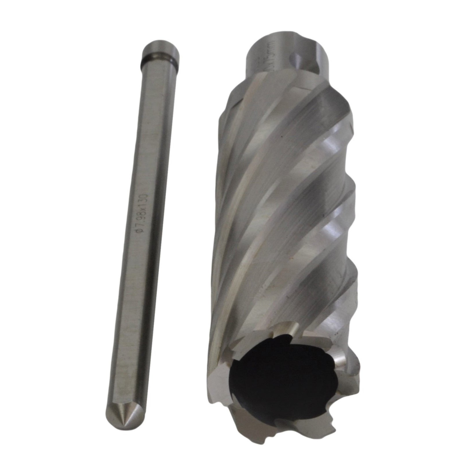 30 x 75mm D.O.C HSS Weldon Shank Annular Cutter with Pin