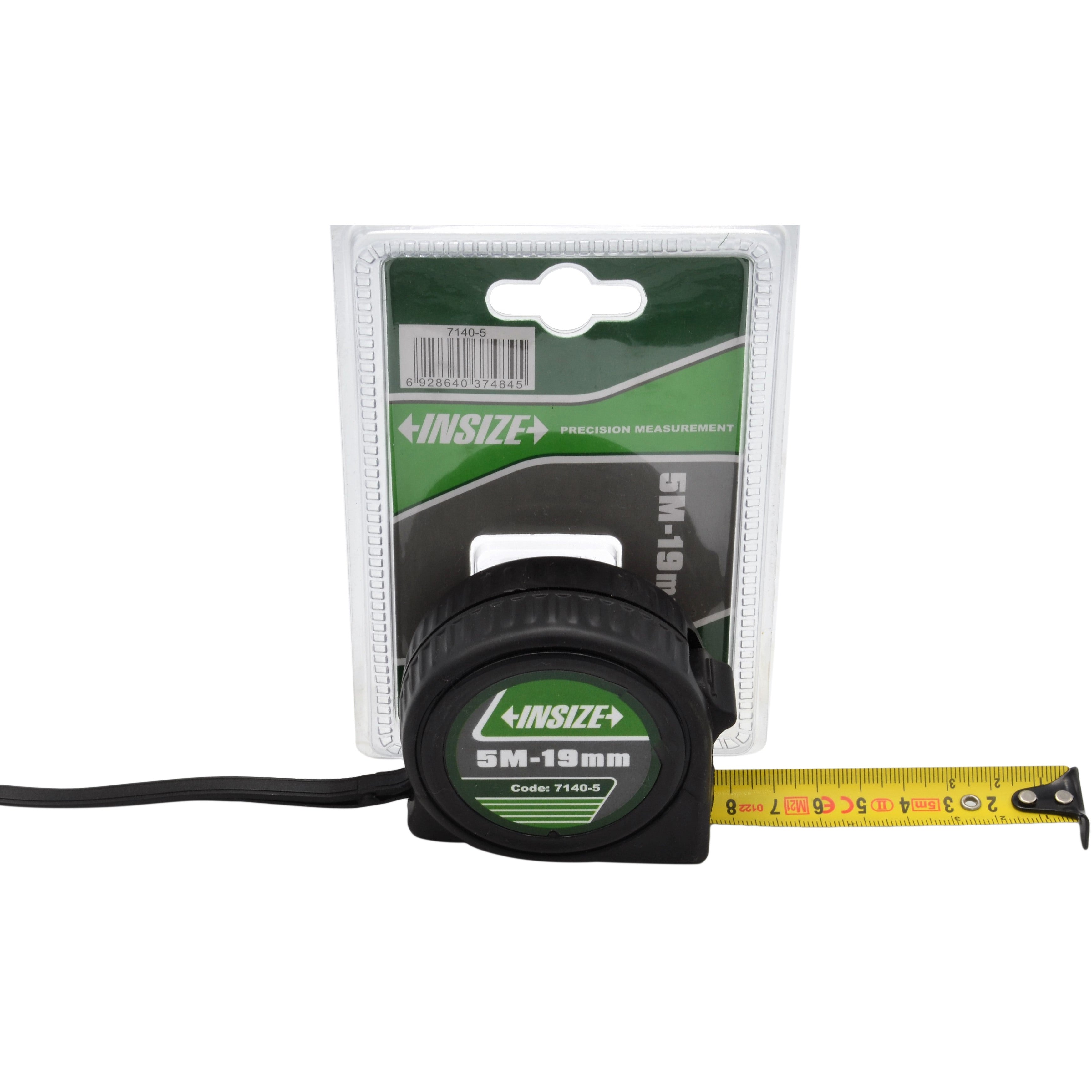 Insize Metric 5M Tape Measure with Auto Retract Series 7140-5