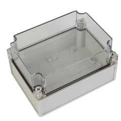 ABS IP66 Clear Lid Junction Box 125 x 175 x 100mm