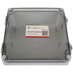 ABS IP66 Clear Lid Junction Box 200 x 200 x 95mm