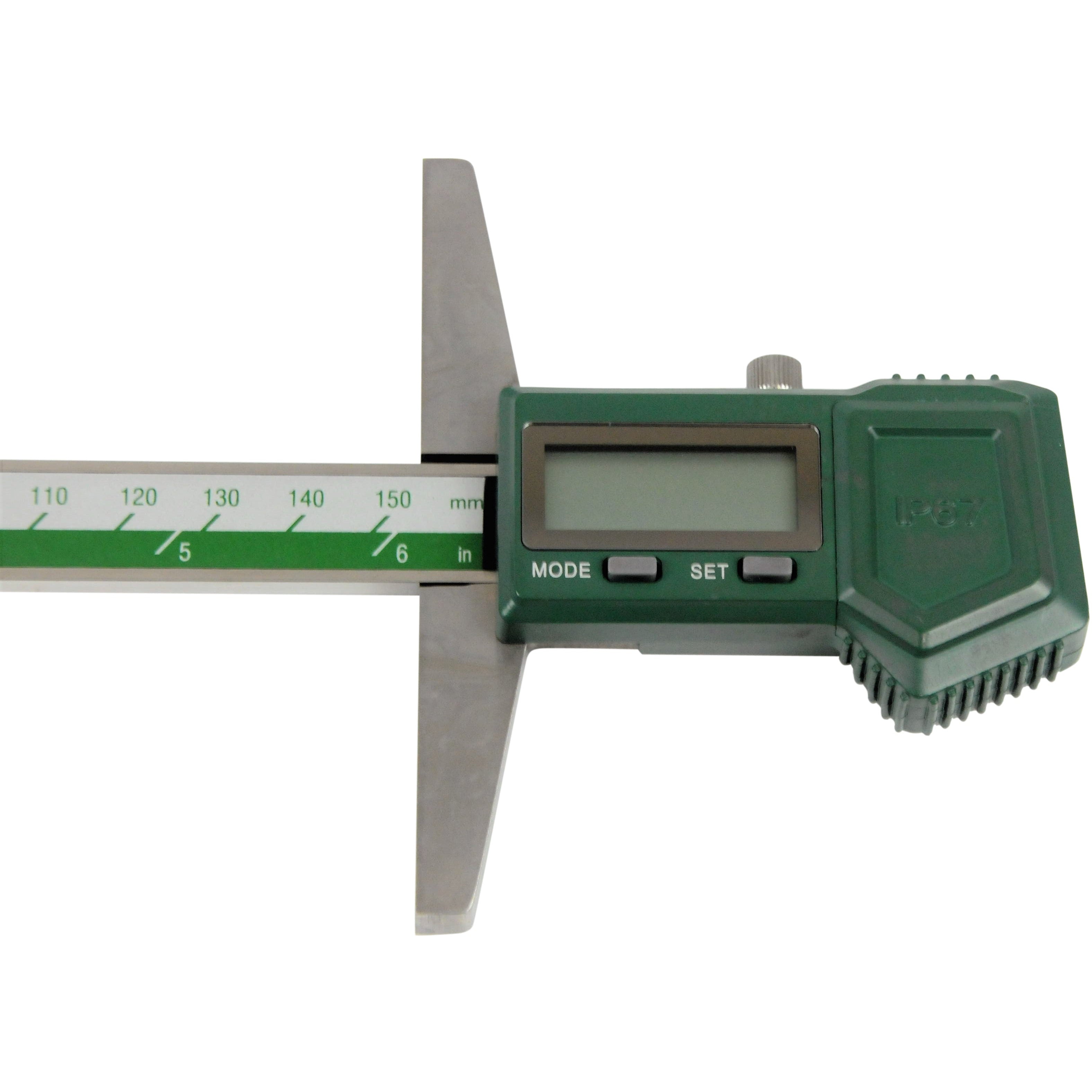 Insize IP67 Digital Depth Gauge 0-150mm / 0-6" Range Series 1149-150