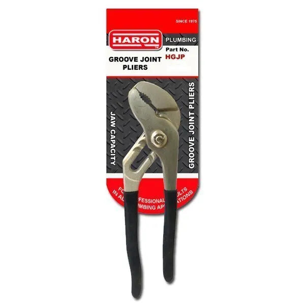 Haron HGJP8 8″ Groove Joint Pliers 40mm Jaw Capacity