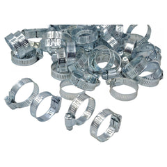 50 Piece 304 Stainless Steel 19-38mm Worm Drive Hose Clamp 