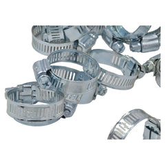 50 Piece 304 Stainless Steel 19-38mm Worm Drive Hose Clamp 