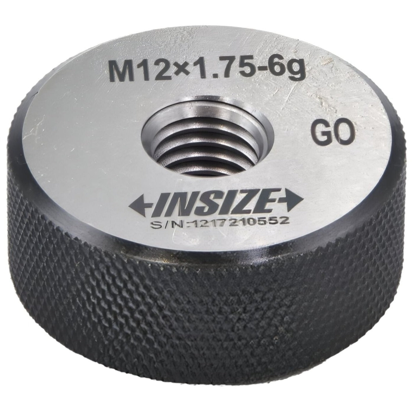 Insize GO Thread Ring Gauge M12X1.75 Series 4120-12 