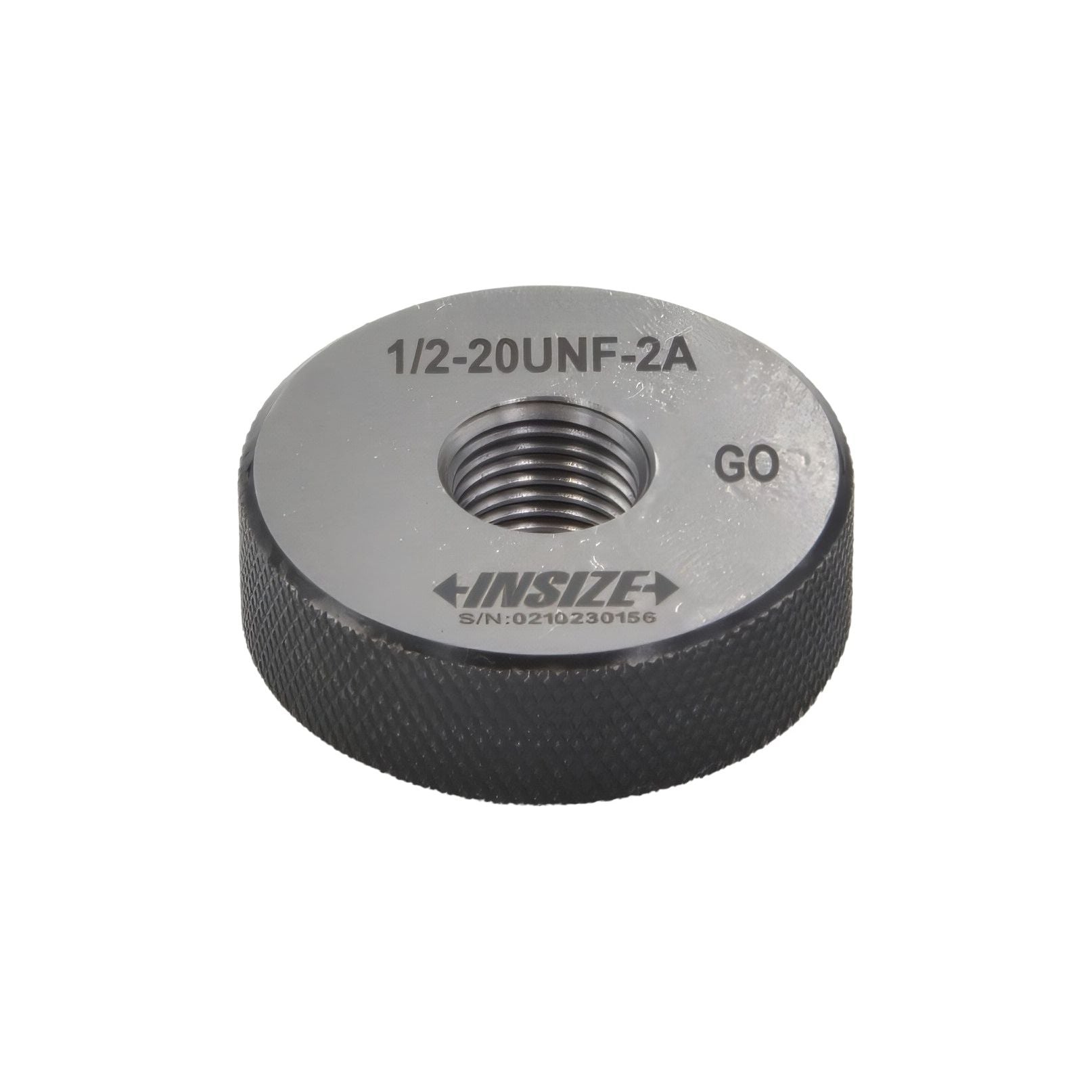 Insize Thread GO Ring Gauge 1/2"-20 UNF Series 4121-1A2