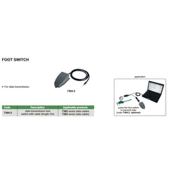 Insize Foot Switch for Data Output Cables Series 7304-2