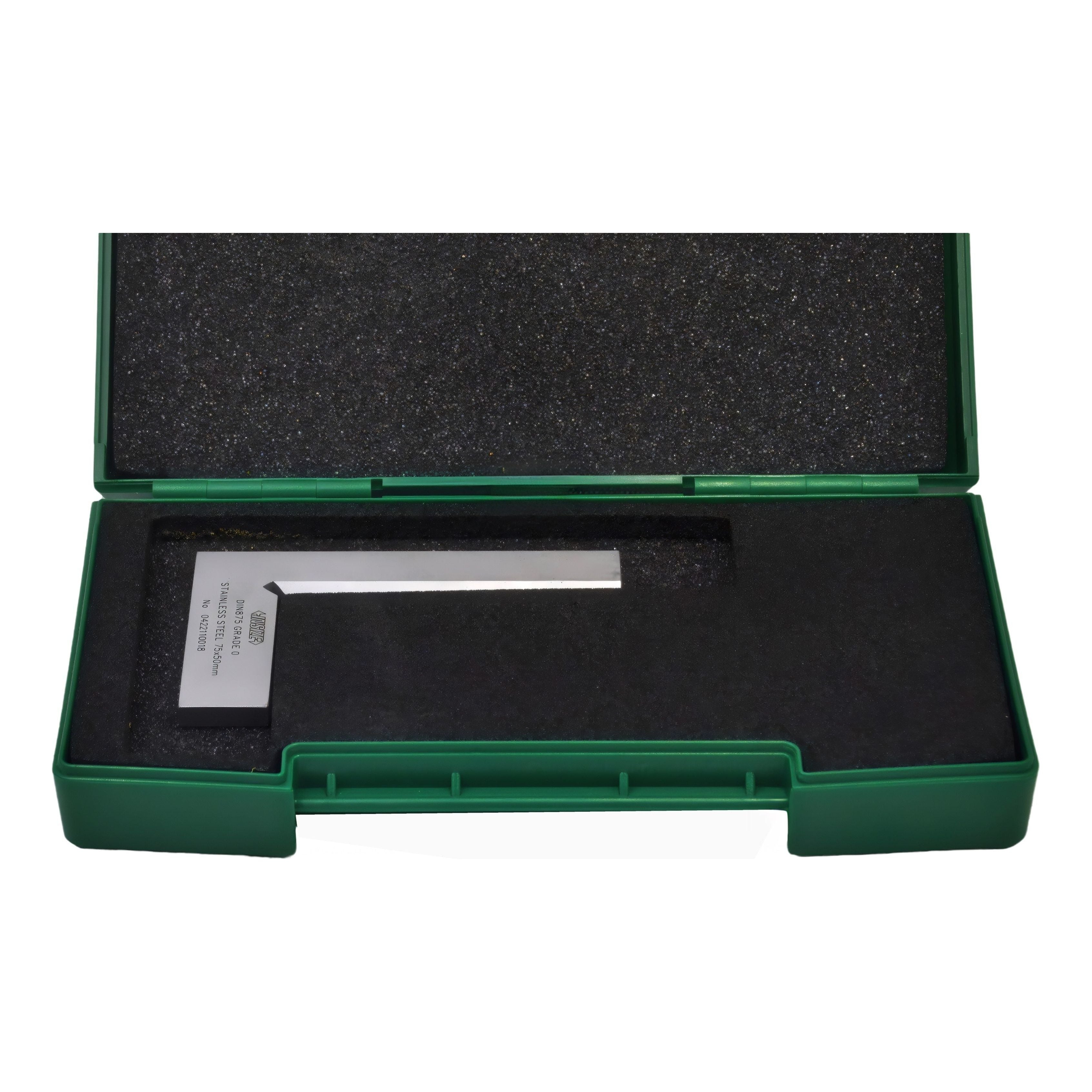 Insize Beveled Edge Square 75×50 mm Grade 0 Series 4790-750