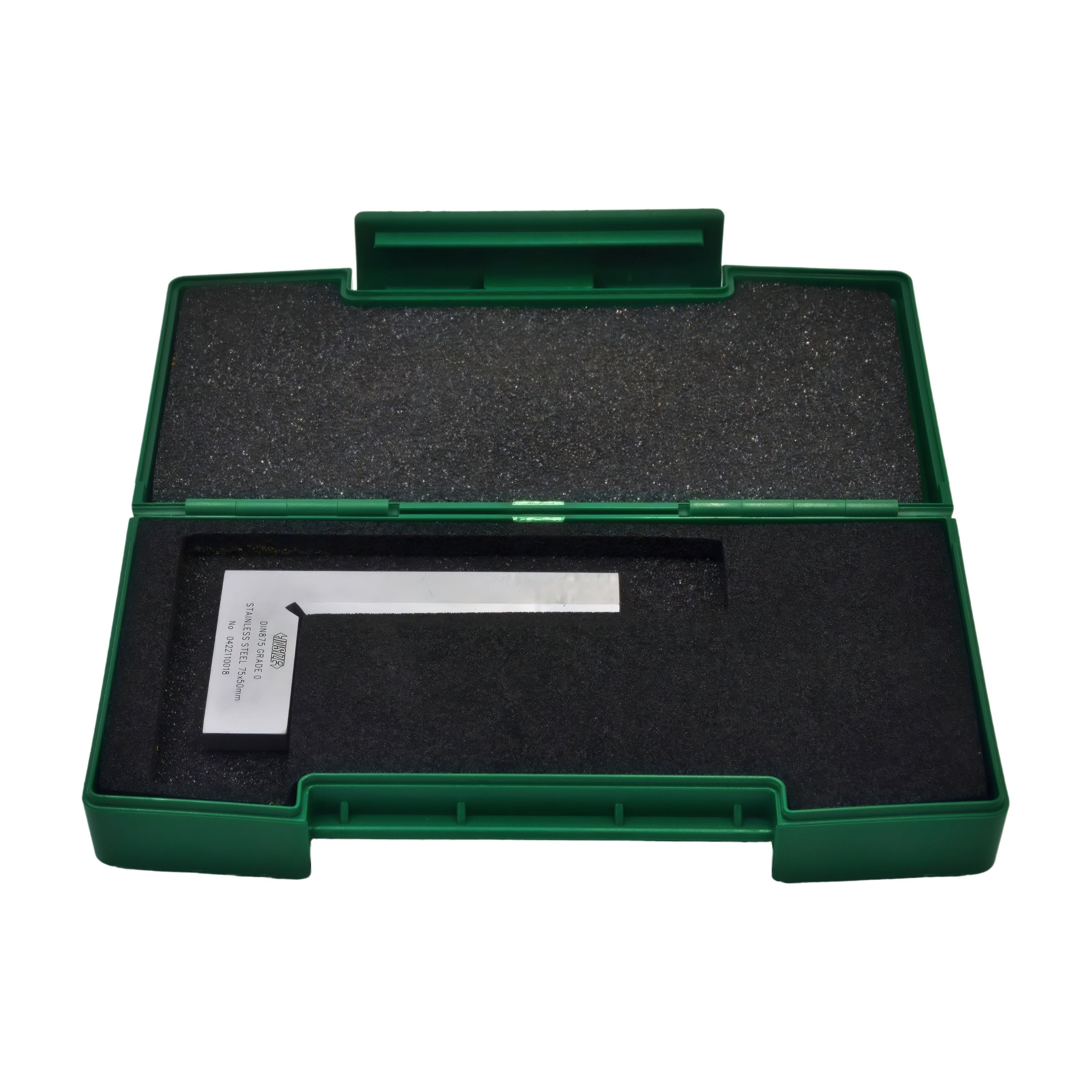 Insize Beveled Edge Square 75×50 mm Grade 0 Series 4790-750
