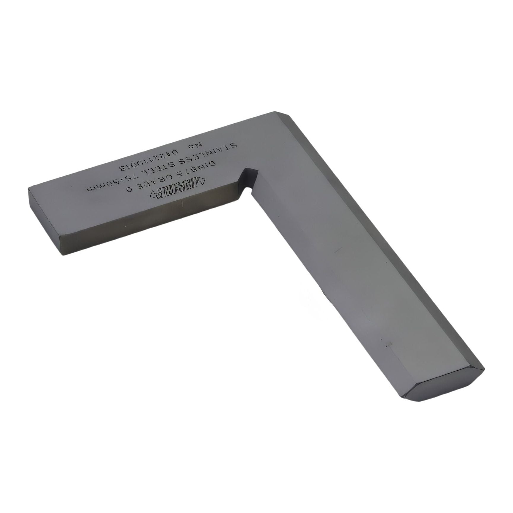 Insize Beveled Edge Square 75×50 mm Grade 0 Series 4790-750