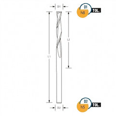 Best Carbide 16mm 4 Flute Long Series Square End Mill TiALN Coated