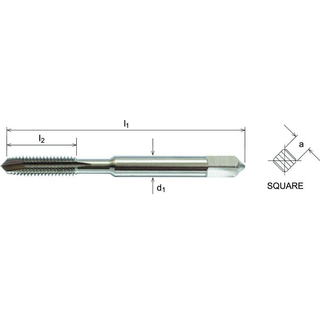 Somta Series 546 - HSS Spiral Flute Tap UNC 7/16" (Standard)