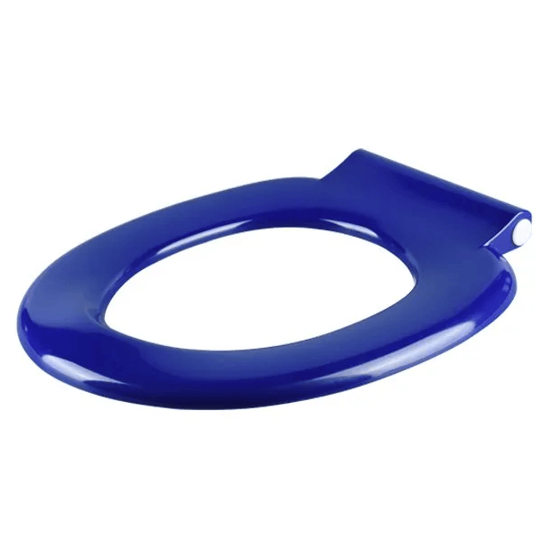 Haron TS-775604 MELROSE 604 Blue Toilet Seat with Locking Buffers