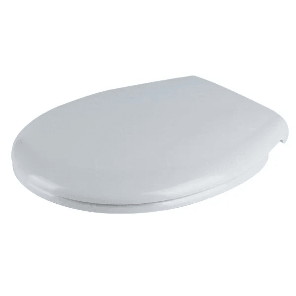 Haron TS-785 CITTE White Slow Close Toilet Seat with Locking Buffers