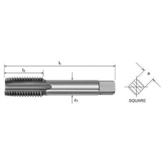 Somta Series 531 - HSS Straight Flute Short Hand Bottom (Finishing) Tap BSF 1/2" x 16 TPI