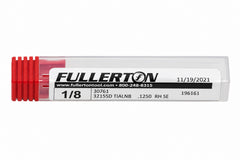 Fullerton 1/8" 2 Flute TiAlN Coated Carbide Ball Nose Endmill - 3215 Series