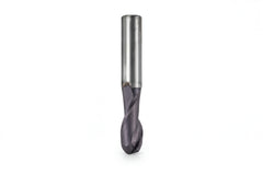 Fullerton 7/16" 2 Flute TiAlN Coated Carbide Ball Nose Endmill - 3215 Series