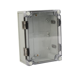 ABS IP66 Clear Lid Hinge Junction Box 125 x 175 x 75mm - Twin Eagle Imports