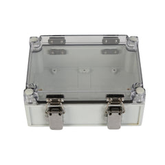 ABS IP66 Clear Lid Hinge Junction Box 125 x 175 x 75mm - Twin Eagle Imports