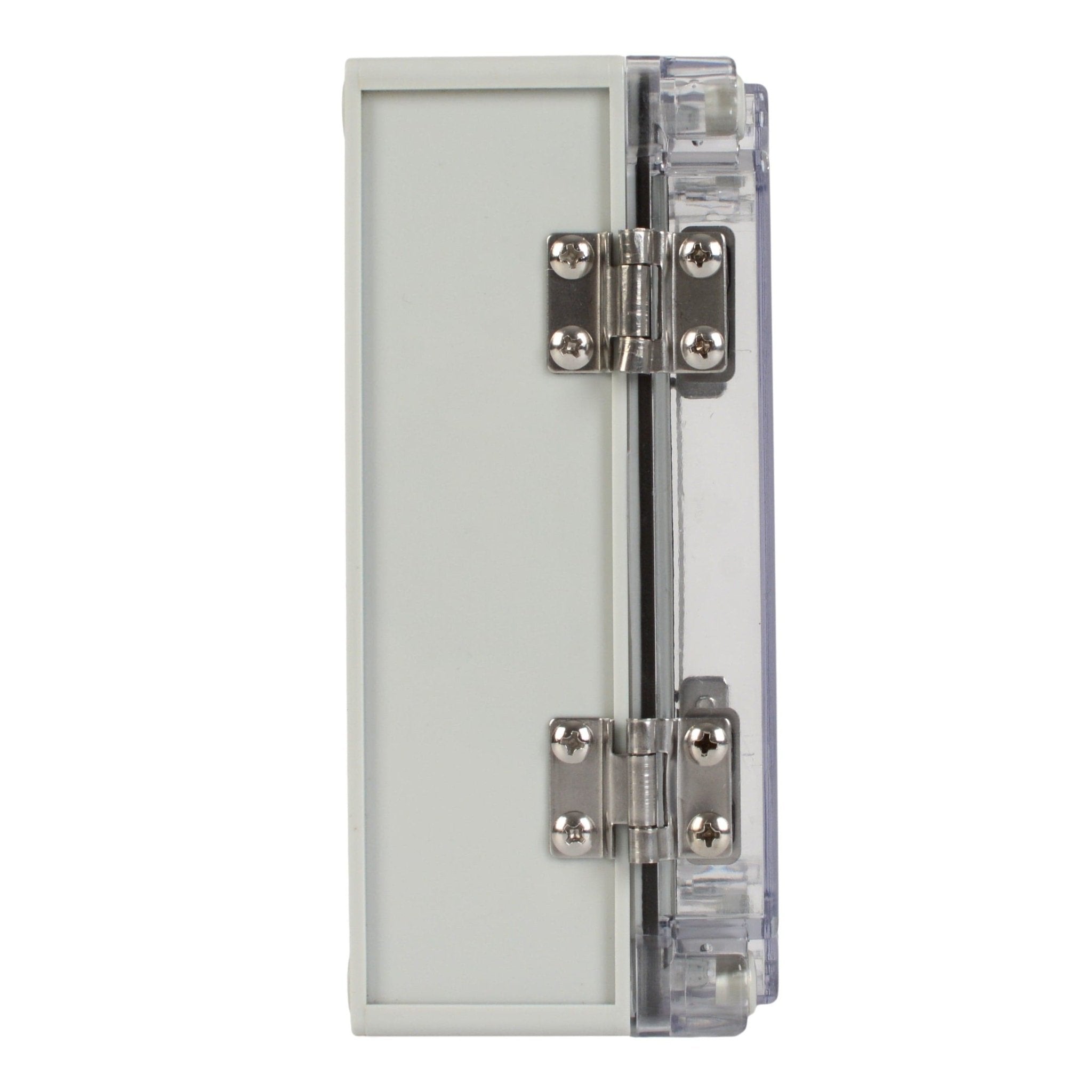 ABS IP66 Clear Lid Hinge Junction Box 125 x 175 x 75mm - Twin Eagle Imports