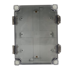 ABS IP66 Clear Lid Hinge Junction Box 125 x 175 x 75mm - Twin Eagle Imports