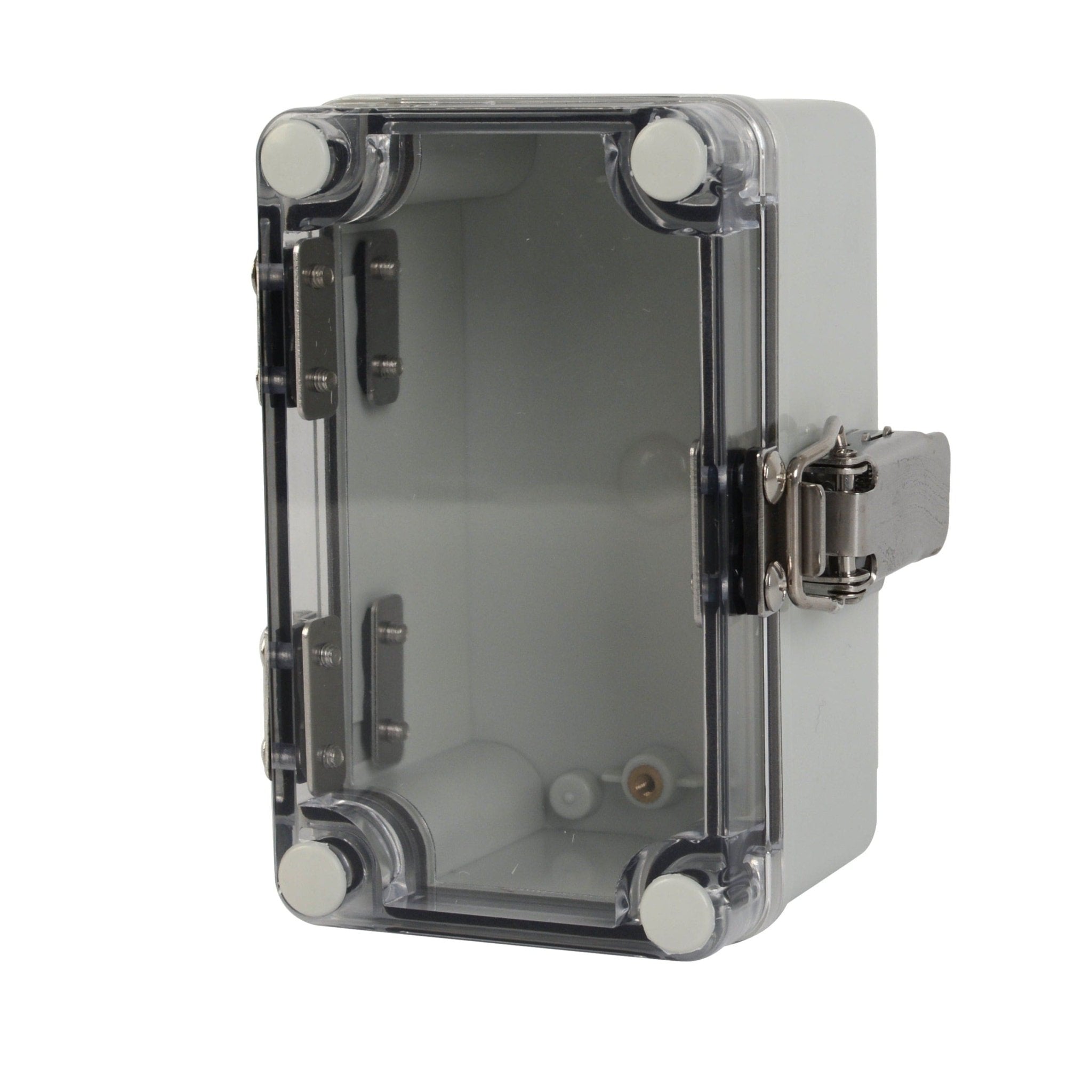 ABS IP66 Clear Lid Hinge Junction Box 80 x 130 x 70mm - Twin Eagle Imports