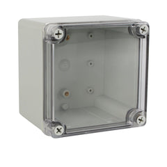 ABS IP66 Clear Lid Junction Box 125 x 125 x 100mm - Twin Eagle Imports