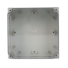 ABS IP66 Clear Lid Junction Box 175 x 175 x 100mm - Twin Eagle Imports