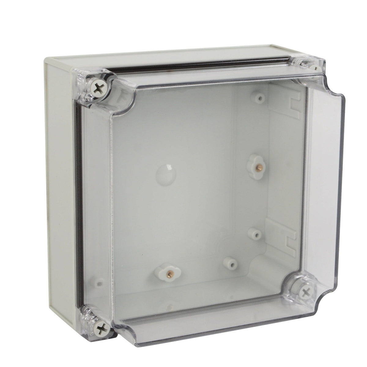ABS IP66 Clear Lid Junction Box 175 x 175 x 100mm - Twin Eagle Imports