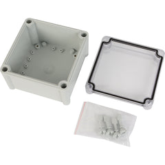 ABS IP66 Clear Lid Junction Box 190 x 190 x 130mm - Twin Eagle Imports