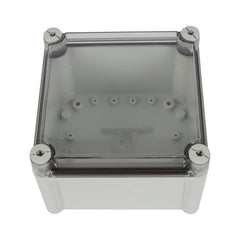 ABS IP66 Clear Lid Junction Box 190 x 190 x 130mm - Twin Eagle Imports