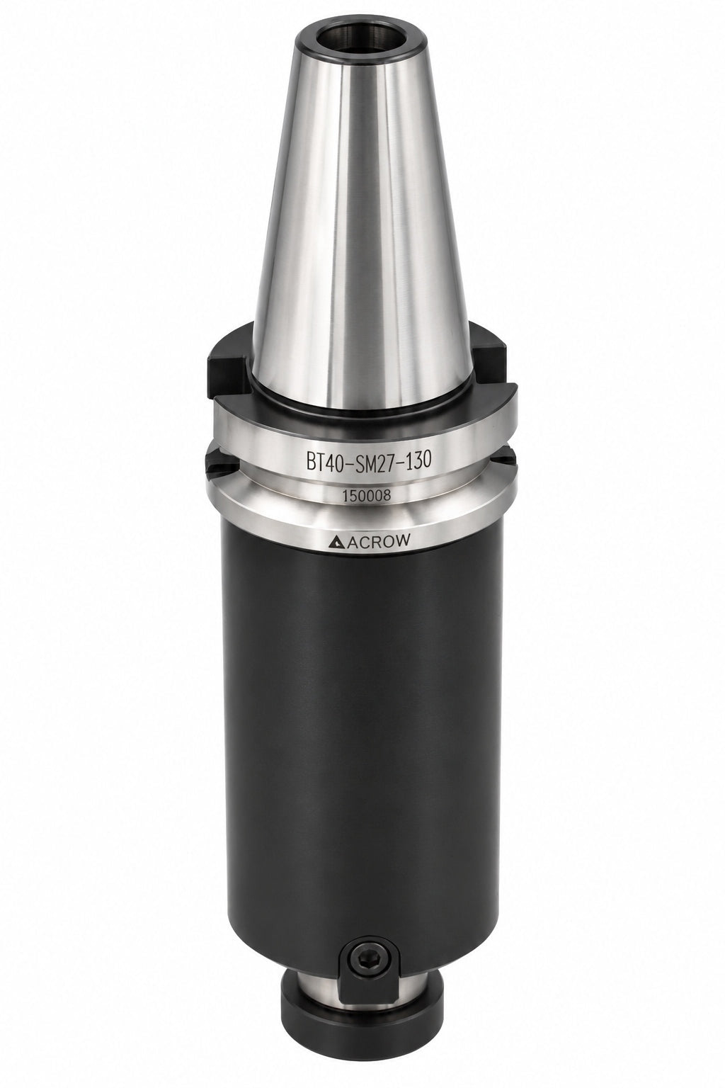 Acrow BT40-SM27-130 – Shell Mill Holder (Ø27 mm Bore, BT40 Taper) - Twin Eagle Imports