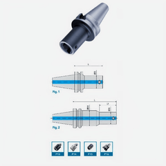 Acrow BT50-AK2-175 AK Boring Shank Ø24mm, 175mm - Twin Eagle Imports