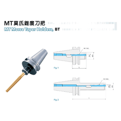 Acrow BT50 Morse Taper Holder – BT50-MTA3-180 (M/T3 × 180 mm, Ø23.5–31.5 mm Drill Range) - Twin Eagle Imports