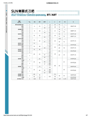 ACROW MACHINERY MFG CO LTD TOOL HOLDERS Acrow BT40-SLN20-090 – Sidelock (Weldon) Holder (Ø20 mm Bore, BT40 Taper)