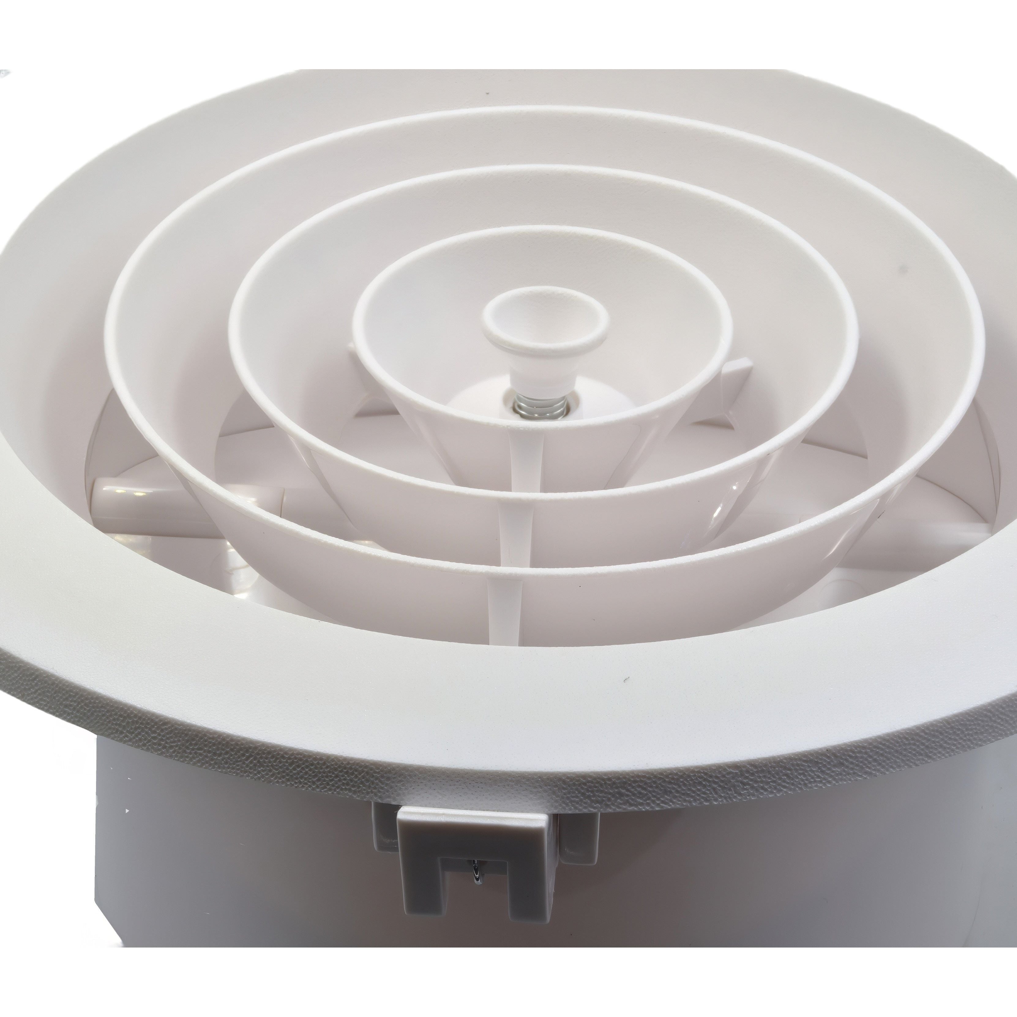 Ductsure PDJ150 Plastic Round Ceiling Vent Diffuser