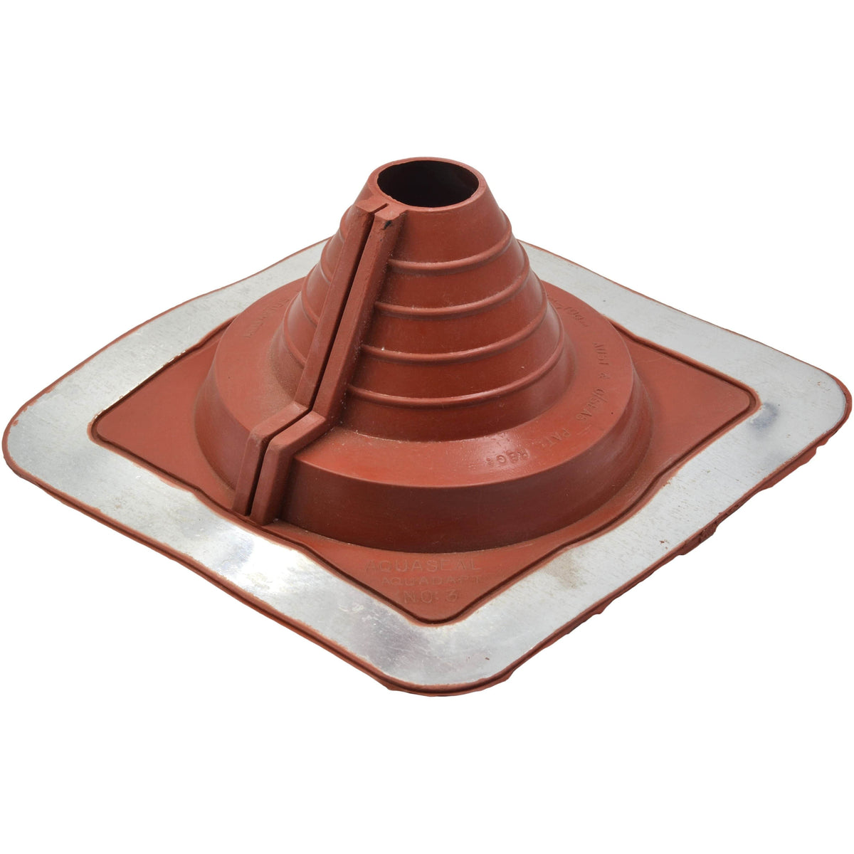 Aquaseal Roof Pipe Seal Aquaseal Aquadapt #3 Roof Pipe Flashing Red 40-90mm