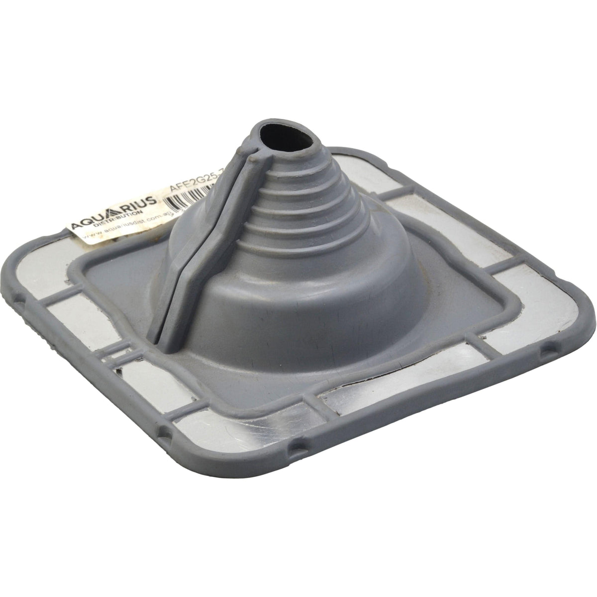 Aquaseal Roof Pipe Seal Aquaseal FlashRite #2 Metal Roof Pipe Flashing Grey 25-70mm